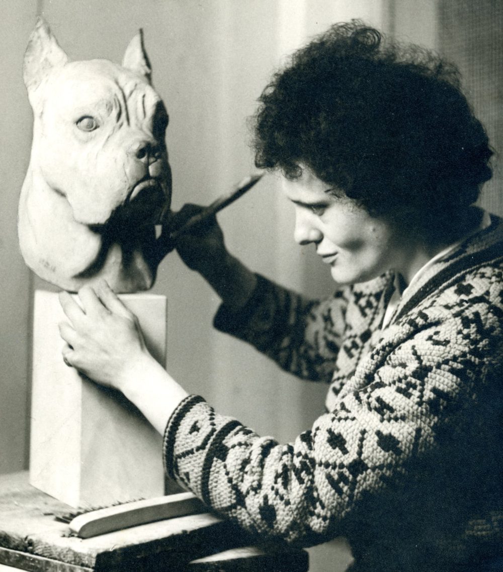 Nadya Levi , sculptor and And African Art collector