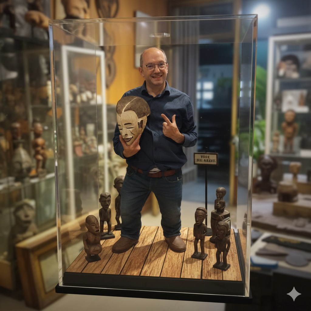 Traditional African art collectors