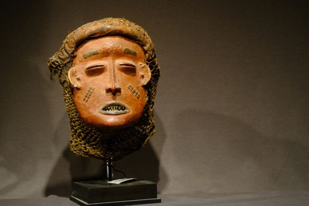 Tschokwe mask Sothebys Angola african art