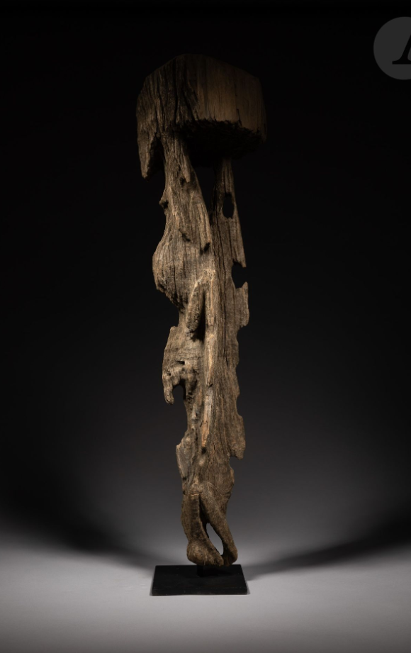 Old-Biwat-Drum-Front-Mask-Middle-Sepik-Papua-New-Guinea-profile Old Biwat Drum Front Mask Middle Sepik Papua New Guinea profile