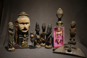 African art Barbie