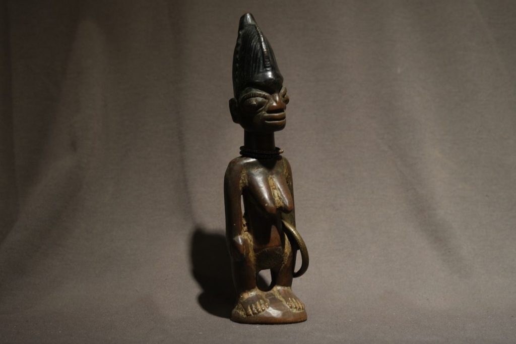 Yoruba Igbomina Ere Ibeji Female Twin Figure – Ila-Orangun, Nigeria