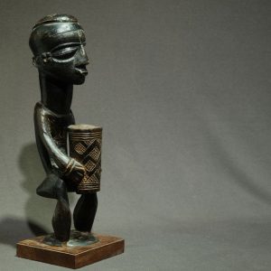 Antique African Art Kuba Cup Bearer – Ex. Eugène Reuse Collection